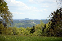 Blick vom Hörnle zur Schalksburg und Burgfelden