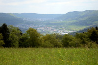 Blick vom Hörnle nach Lautlingen und Ebingen