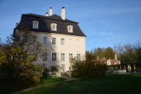 Seitenansicht von Schloss Branitz